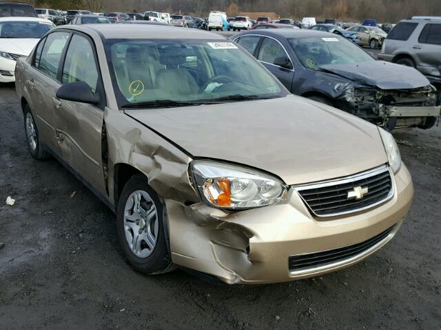 1G1ZS58F27F125301 - 2007 CHEVROLET MALIBU LS TAN photo 1