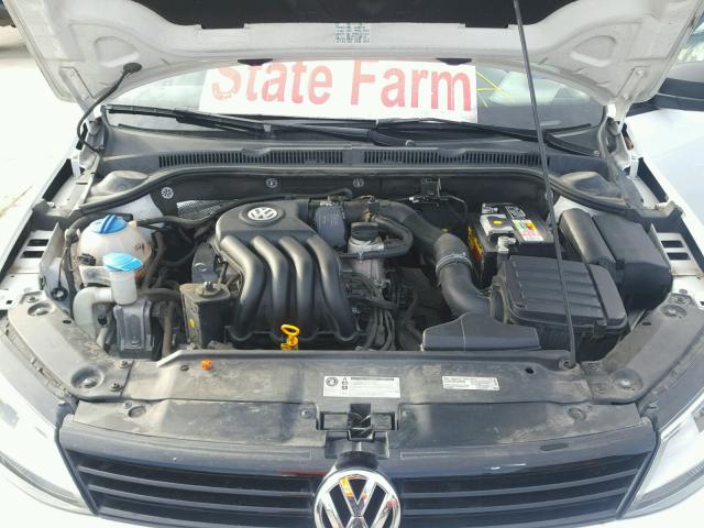 3VW1K7AJ9DM284727 - 2013 VOLKSWAGEN JETTA BASE 白色 照片 7