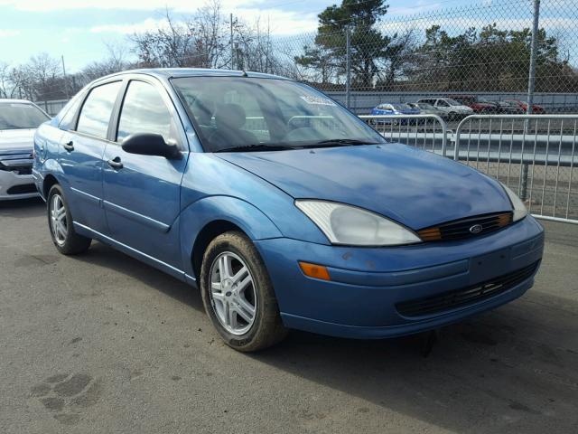 1FAFP3433YW328734 - 2000 FORD FOCUS SE BLUE photo 1