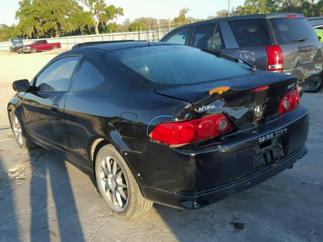 JH4DC54826S000017 - 2006 ACURA RSX BLACK photo 3