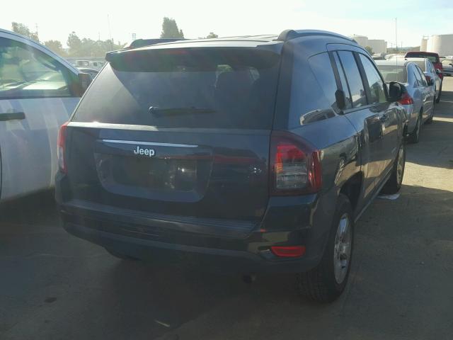 1C4NJCBAXED594641 - 2014 JEEP COMPASS SP BLUE photo 4