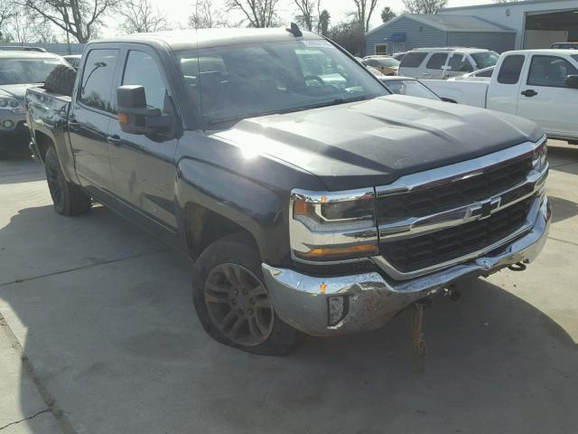 3GCUKREC7GG137090 - 2016 CHEVROLET SILVERADO BLACK photo 1