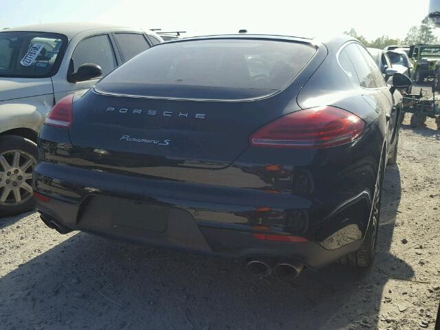 WP0AB2A74GL050186 - 2016 PORSCHE PANAMERA S BLACK photo 4