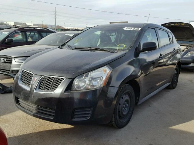 5Y2SP67859Z447354 - 2009 PONTIAC VIBE BLACK photo 2