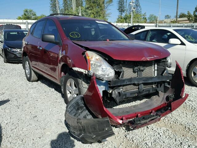 JN8AS5MTXAW007993 - 2010 NISSAN ROGUE S RED photo 1