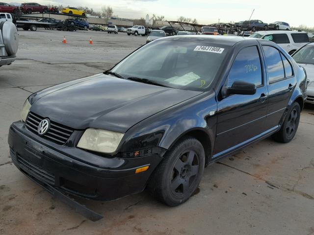 3VWSC29M0YM146051 - 2000 VOLKSWAGEN JETTA GLS BLACK photo 2