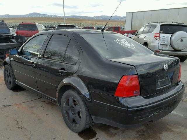 3VWSC29M0YM146051 - 2000 VOLKSWAGEN JETTA GLS BLACK photo 3