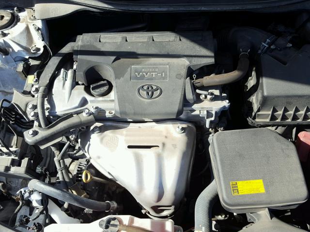 4T4BF1FK8DR320754 - 2013 TOYOTA CAMRY L WHITE photo 7