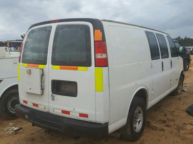 1GCHG35U651212477 - 2005 CHEVROLET EXPRESS G3 WHITE photo 4