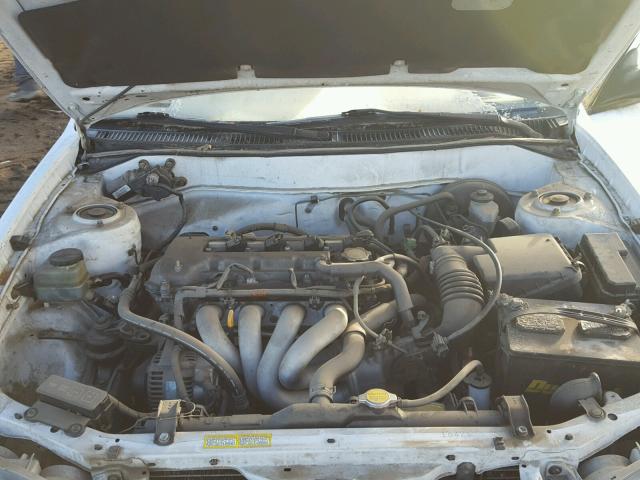 1NXBR12E52Z574307 - 2002 TOYOTA COROLLA CE WHITE photo 7