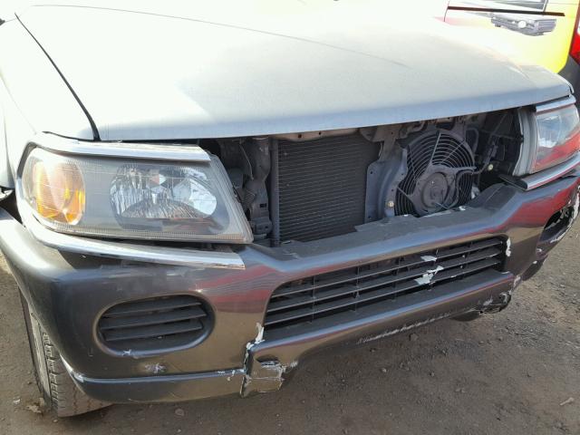 JA4LS31H21P033498 - 2001 MITSUBISHI MONTERO SP SILVER photo 9