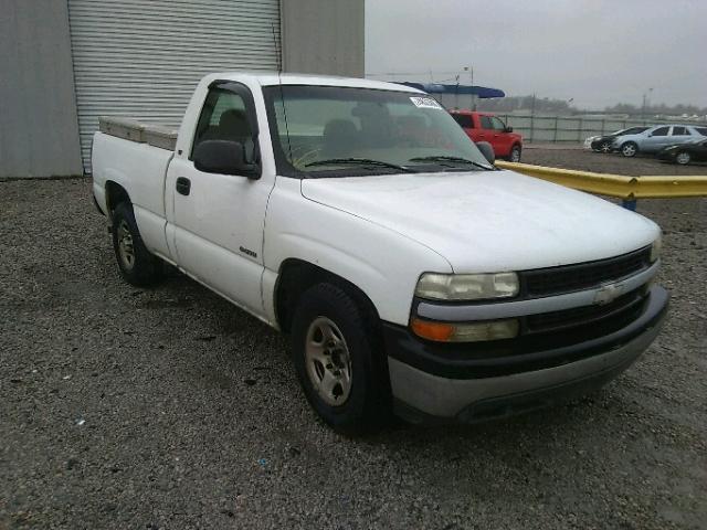 1GCEC14W8XZ205024 - 1999 CHEVROLET SILVERADO WHITE photo 1