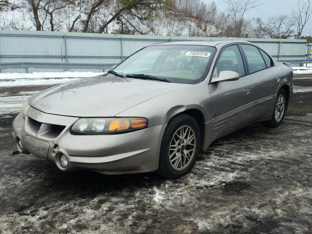 1G2HY54K014182639 - 2001 PONTIAC BONNEVILLE SILVER photo 2