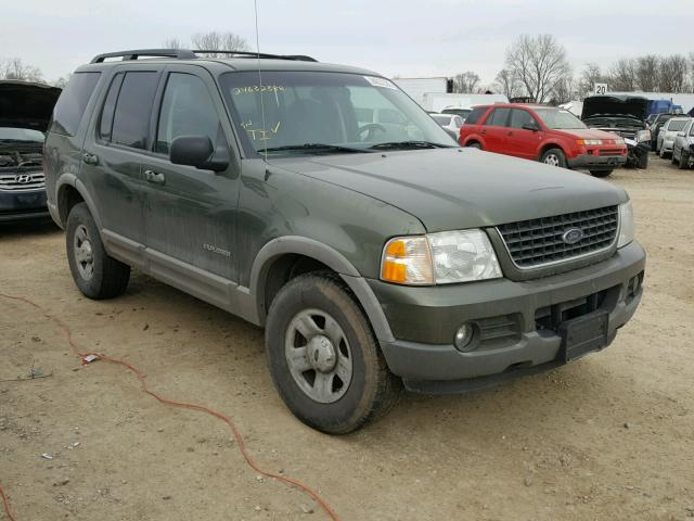 1FMZU73K02ZC75251 - 2002 FORD EXPLORER X GREEN photo 1