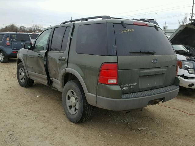 1FMZU73K02ZC75251 - 2002 FORD EXPLORER X GREEN photo 3