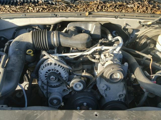 1GCEC14X06Z295521 - 2006 CHEVROLET SILVERADO GRAY photo 7