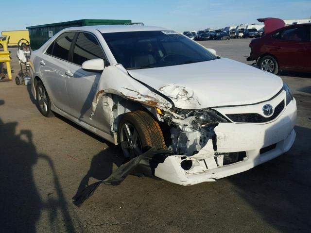 4T1BF1FK5DU291742 - 2013 TOYOTA CAMRY L WHITE photo 1