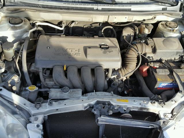 JTDBR32E542028945 - 2004 TOYOTA COROLLA CE SILVER photo 7