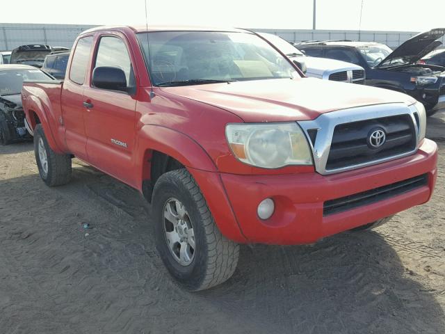 5TEUU42NX7Z396339 - 2007 TOYOTA TACOMA ACC RED photo 1