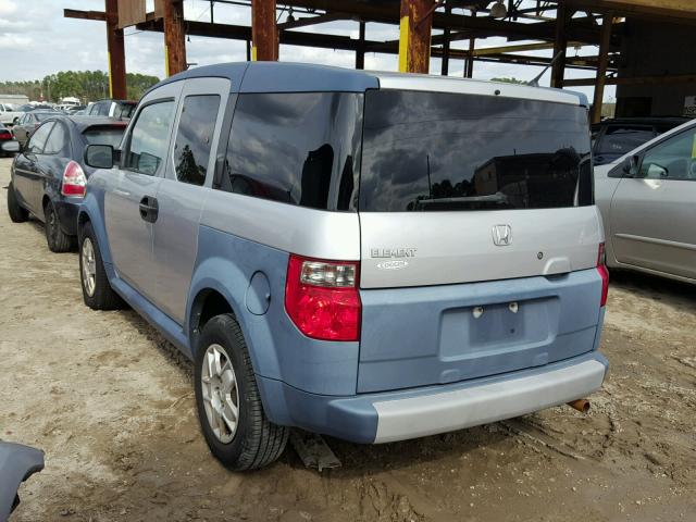 5J6YH18316L000672 - 2006 HONDA ELEMENT LX SILVER photo 3