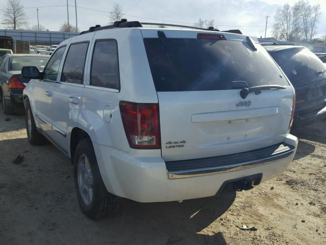 1J4HR58N06C115818 - 2006 JEEP GRAND CHER WHITE photo 3