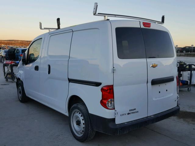 3N63M0ZN4FK694030 - 2015 CHEVROLET CITY EXPRE WHITE photo 3