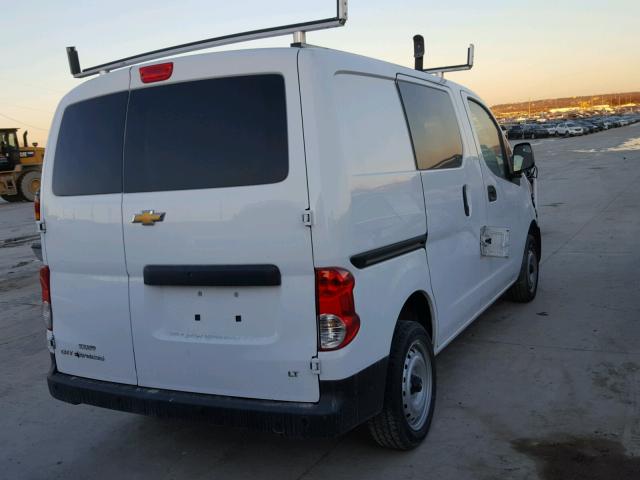 3N63M0ZN4FK694030 - 2015 CHEVROLET CITY EXPRE WHITE photo 4