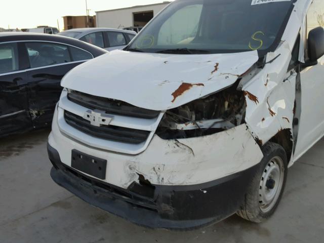 3N63M0ZN4FK694030 - 2015 CHEVROLET CITY EXPRE WHITE photo 9