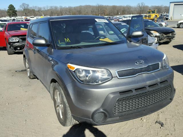 KNDJN2A26G7292532 - 2016 KIA SOUL GRAY photo 1