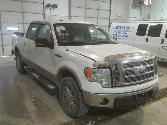 1FTPW14V99FA82202 - 2009 FORD F150 SUPER WHITE photo 1