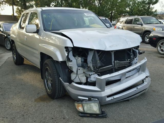 2HJYK16567H533686 - 2007 HONDA RIDGELINE SILVER photo 1