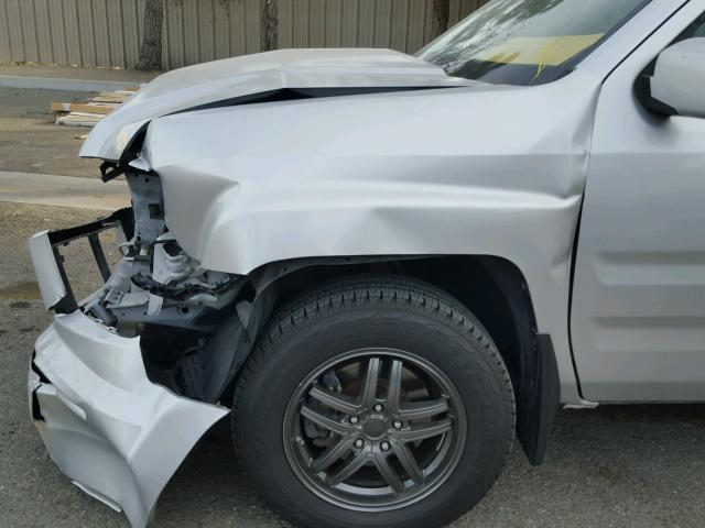 2HJYK16567H533686 - 2007 HONDA RIDGELINE SILVER photo 9