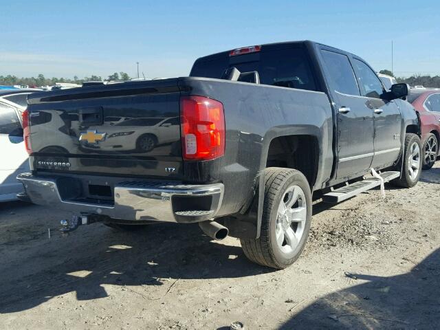 3GCPCSEC7GG356116 - 2016 CHEVROLET SILVERADO BLACK photo 4