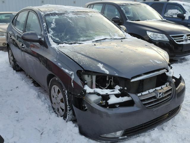 KMHDU46D87U043796 - 2007 HYUNDAI ELANTRA GL GRAY photo 1