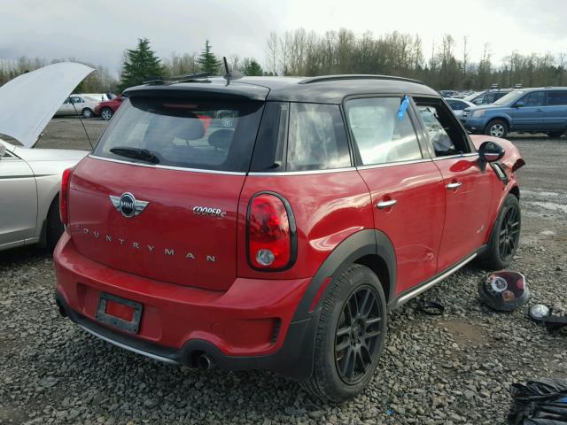 WMWZC5C57FWP47794 - 2015 MINI COOPER S C RED photo 4