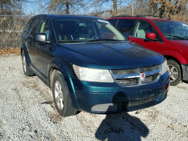 3D4GG57V29T529834 - 2009 DODGE JOURNEY SX GREEN photo 1