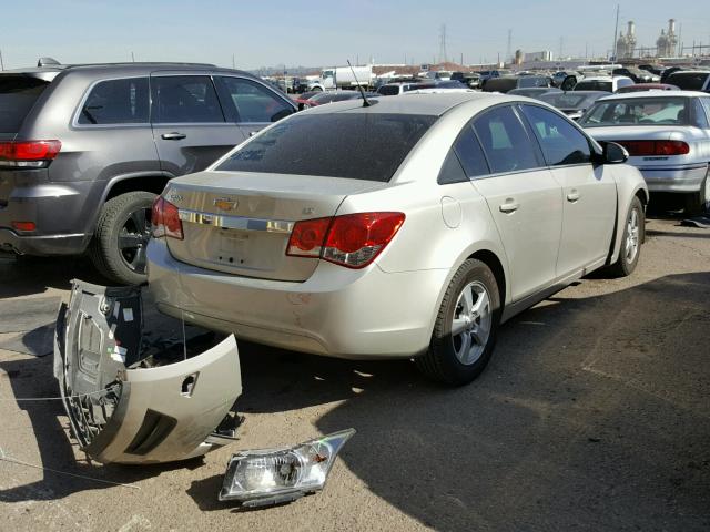 1G1PC5SB8E7267976 - 2014 CHEVROLET CRUZE LT SILVER photo 4