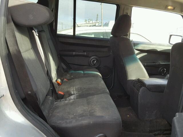 1J4RG4GK0AC162030 - 2010 JEEP COMMANDER ვერცხლისფერი ფოტო 6