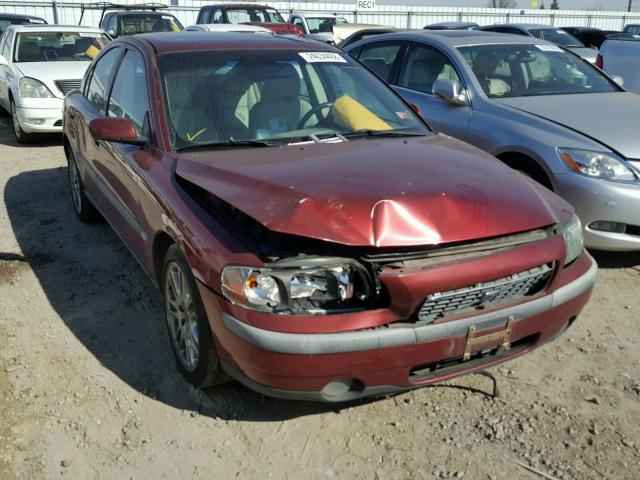 YV1RS59V742331630 - 2004 VOLVO S60 2.5T MAROON photo 1