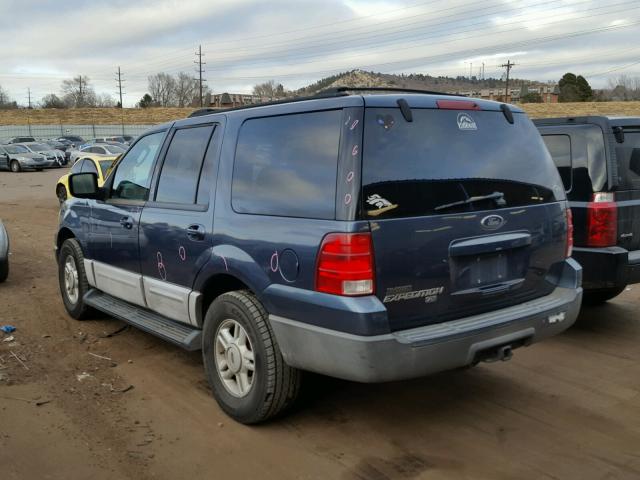 1FMPU16L64LA06928 - 2004 FORD EXPEDITION BLUE photo 3