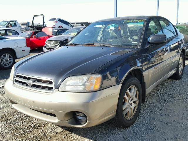 4S3BE6866Y7203757 - 2000 SUBARU LEGACY OUT TWO TONE photo 2