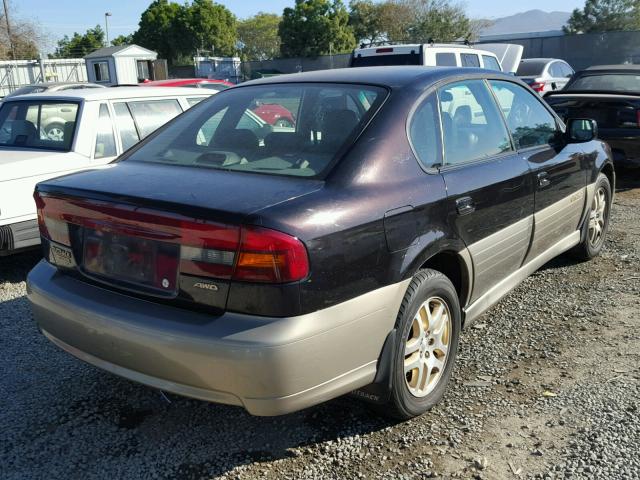 4S3BE6866Y7203757 - 2000 SUBARU LEGACY OUT TWO TONE photo 4
