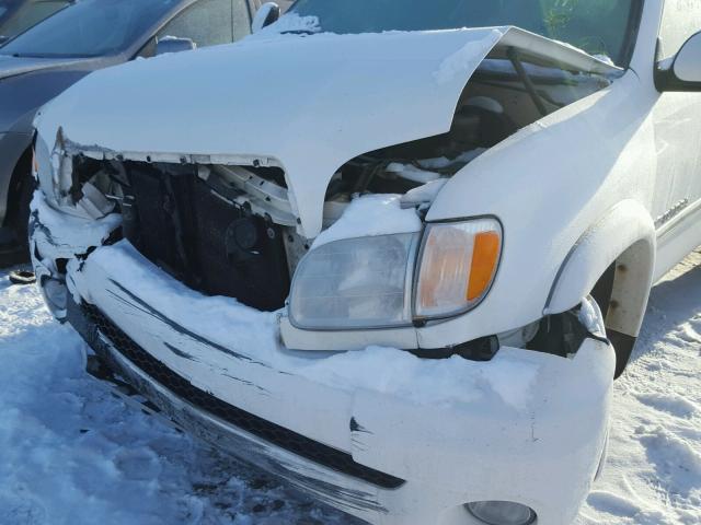 5TBBT48163S436589 - 2003 TOYOTA TUNDRA ACC WHITE photo 9