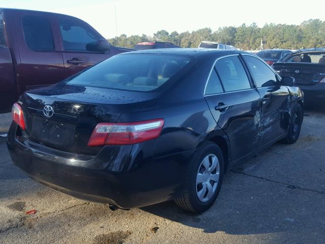 4T1BE46K79U405154 - 2009 TOYOTA CAMRY BASE BLACK photo 4