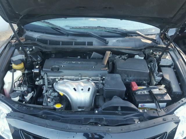 4T1BE46K79U405154 - 2009 TOYOTA CAMRY BASE BLACK photo 7