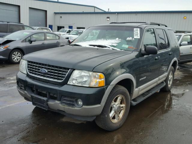 1FMZU73E92ZC33235 - 2002 FORD EXPLORER X GREEN photo 2