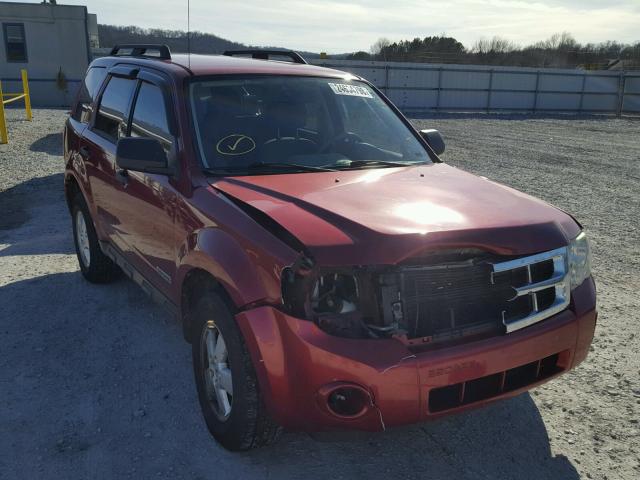 1FMCU03Z58KB52573 - 2008 FORD ESCAPE XLT RED photo 1