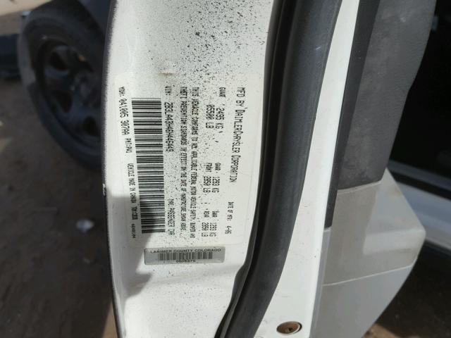 2B3LA43H46H446449 - 2006 DODGE CHARGER SE GRAY photo 10