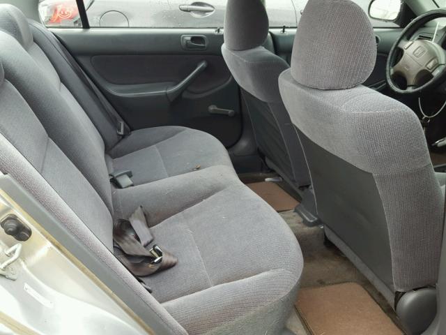 2HGEJ6623WH627005 - 1998 HONDA CIVIC DX SILVER photo 6