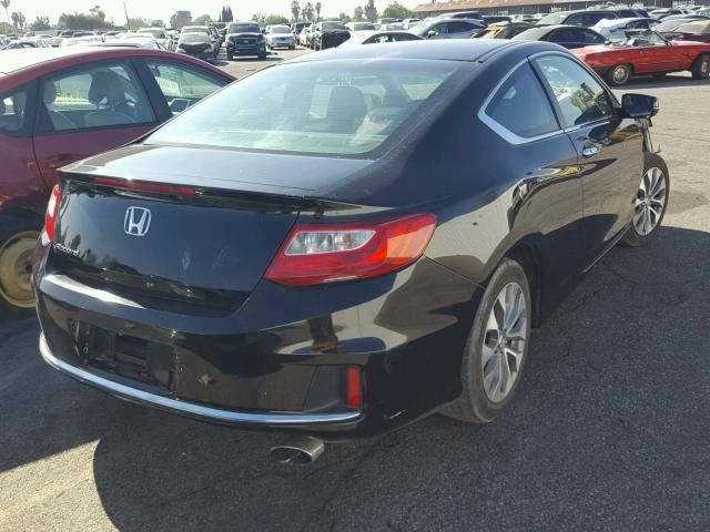 1HGCT1B72EA009712 - 2014 HONDA ACCORD EX BLACK photo 4